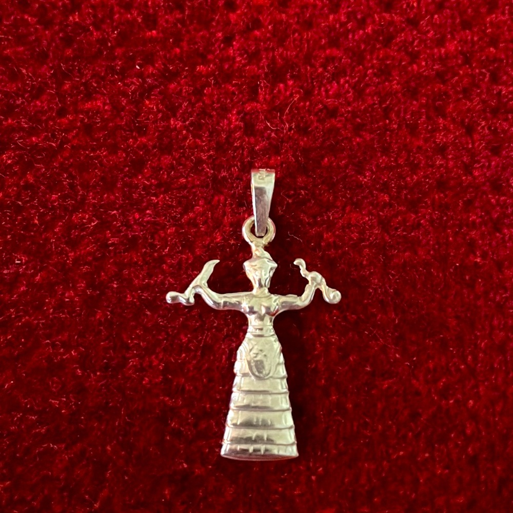 Silver Greek Mythology Pendant NWOT